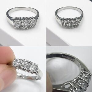 Vintage-Inspired Silver Rings with Intricate Filigree